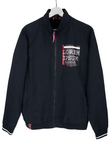 Ветровка Ralph, темно-синяя: dtf-печать и арт. 13940.60 — пример готового нанесения, фото 1 из 6