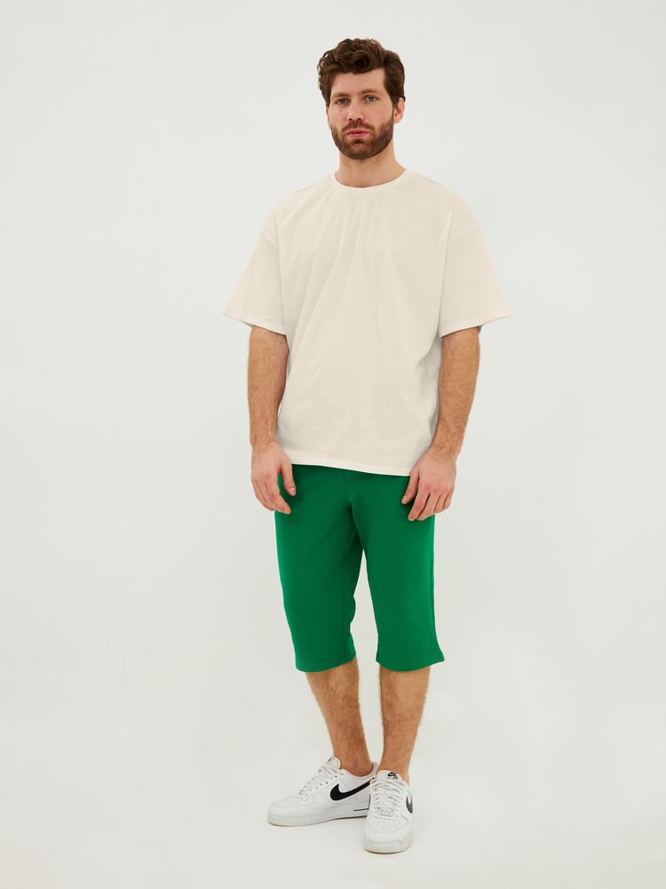 Футболка Oversize Premium, молочно-белая — фотография товара 4 из 4