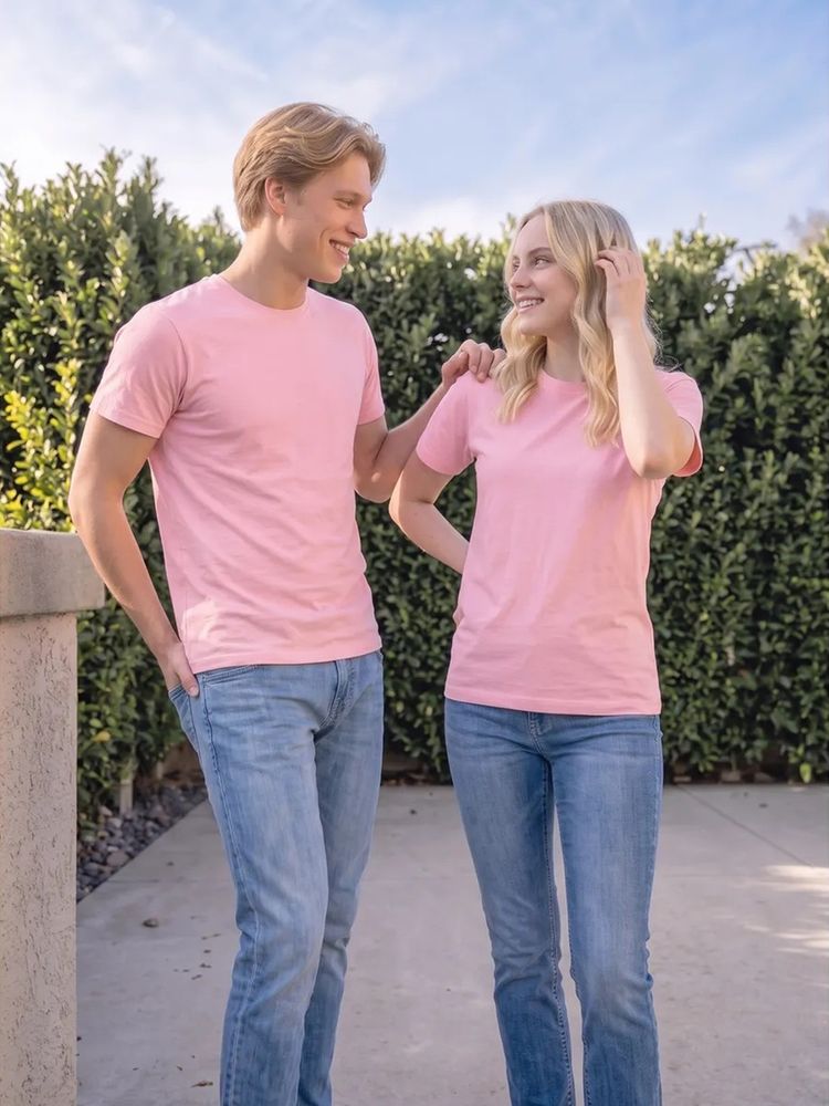 Футболка Premium, розовая — фотография товара 10 из 12