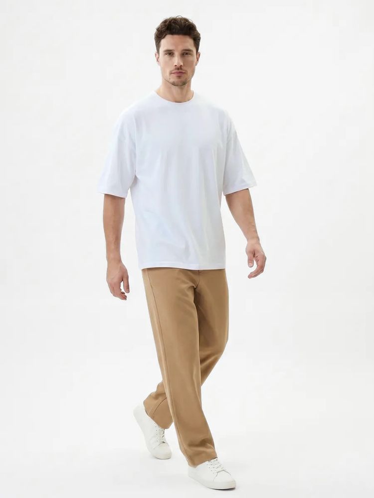 Футболка Oversize Premium 210, белая — фотография товара 5 из 9