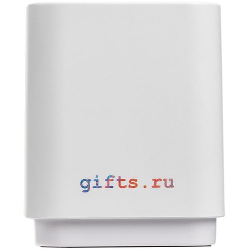 Беспроводная колонка с подсветкой гравировки Glim, белая: уф-печать — пример готового нанесения, фото 1 из 8