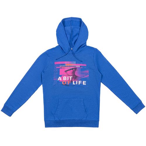 Толстовка с капюшоном унисекс Hoodie, черная: dtg-печать — пример готового нанесения, фото 1 из 12