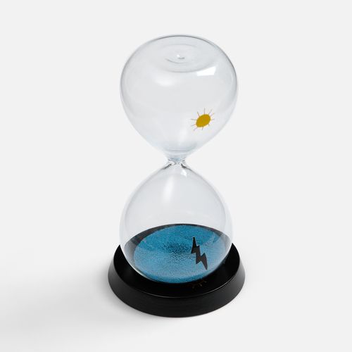 Магнитный антистресс Elusive Time, синий: тампопечать и уф-dtf — пример готового нанесения, фото 1 из 8