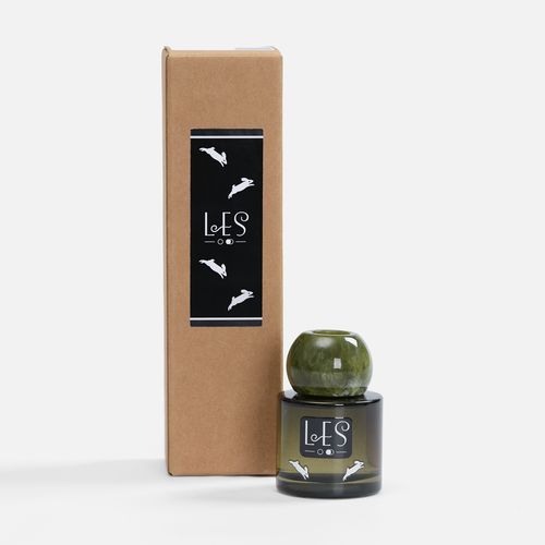 Диффузор ароматический Charmery, бергамот и розовый перец, зеленый: уф-dtf и наклейка бумажная на коробке — пример готового нанесения, фото 1 из 6