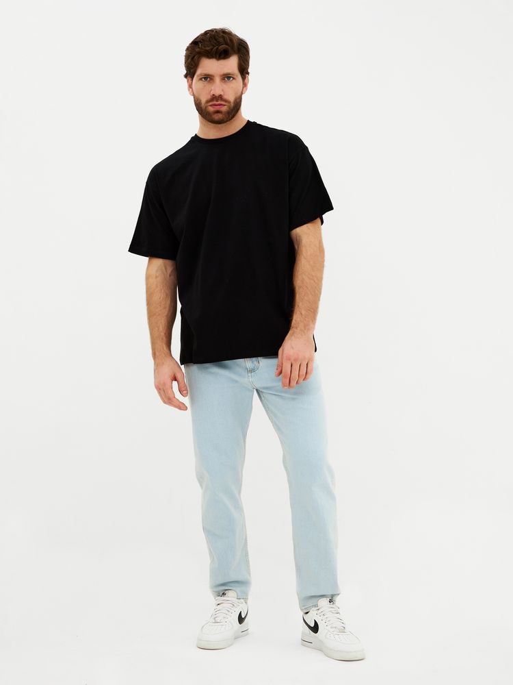 Футболка Oversize Premium, черная — фотография товара 5 из 6