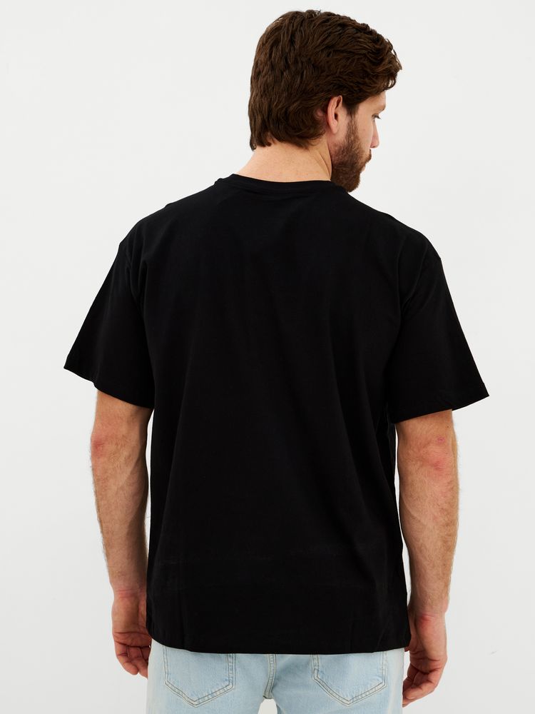 Футболка Oversize Premium, черная — фотография товара 4 из 6