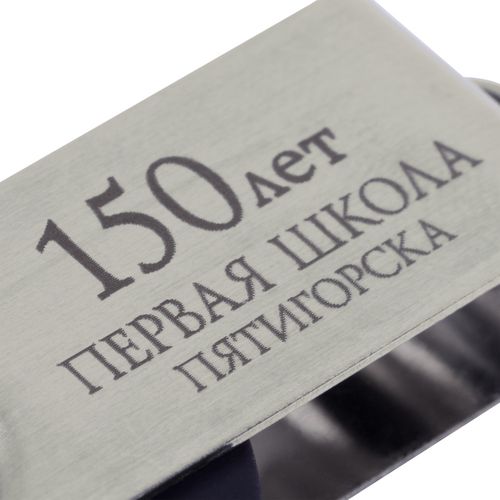 Набор Boom Memory, черный с зеленым: лазерная гравировка — пример готового нанесения, фото 1 из 8