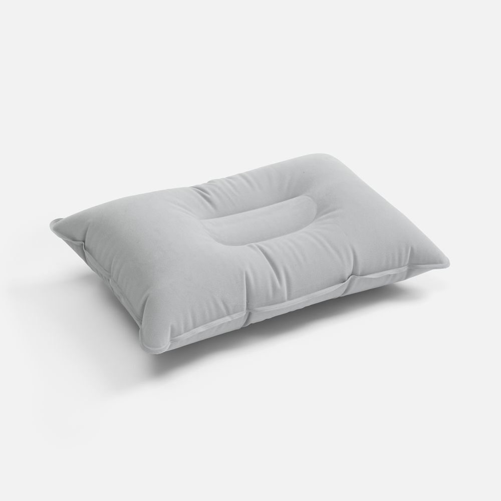 Надувная подушка Pillowish, серая — фотография товара 2 из 5