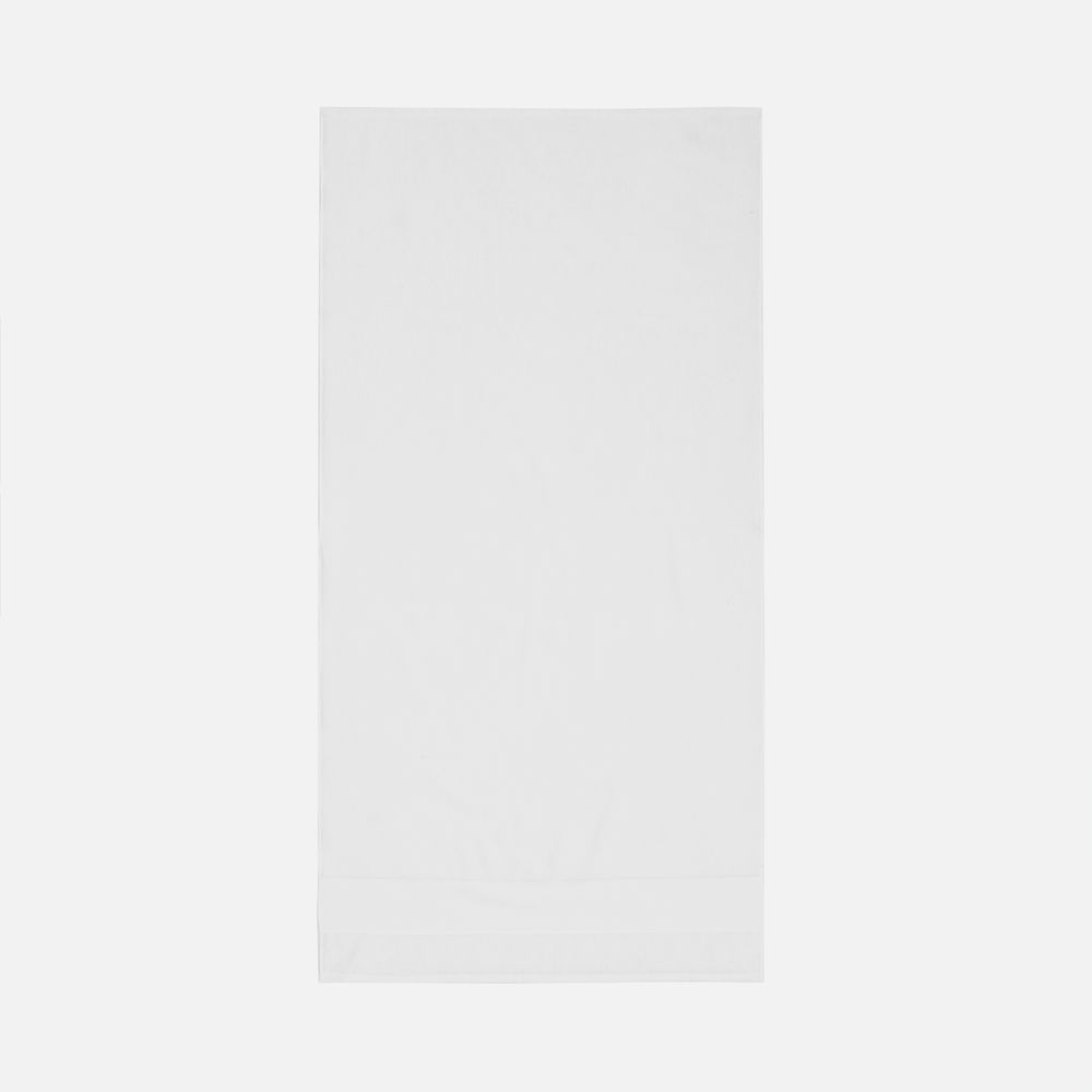 Полотенце Ode, большое, белое — фотография товара 2 из 5