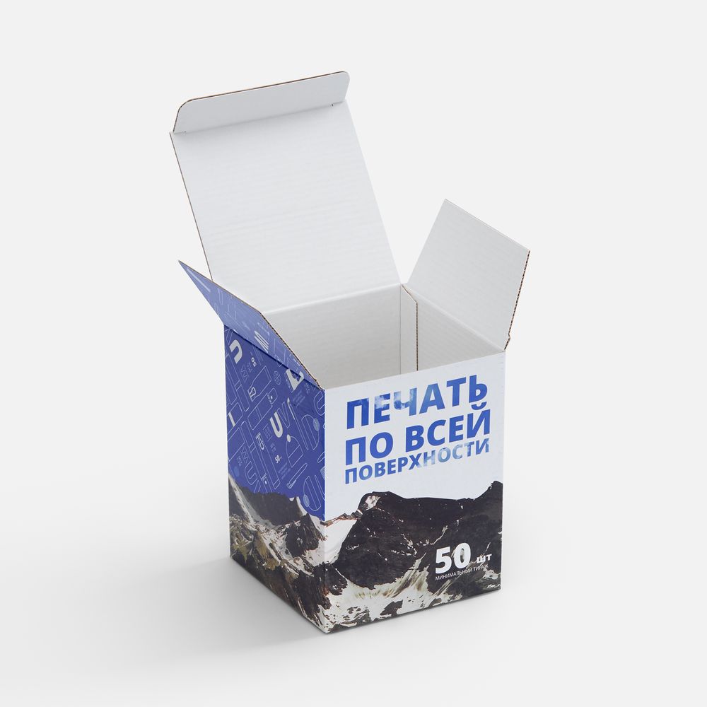 Коробка для кружки Vierra с печатью на заказ — фотография товара 2 из 4