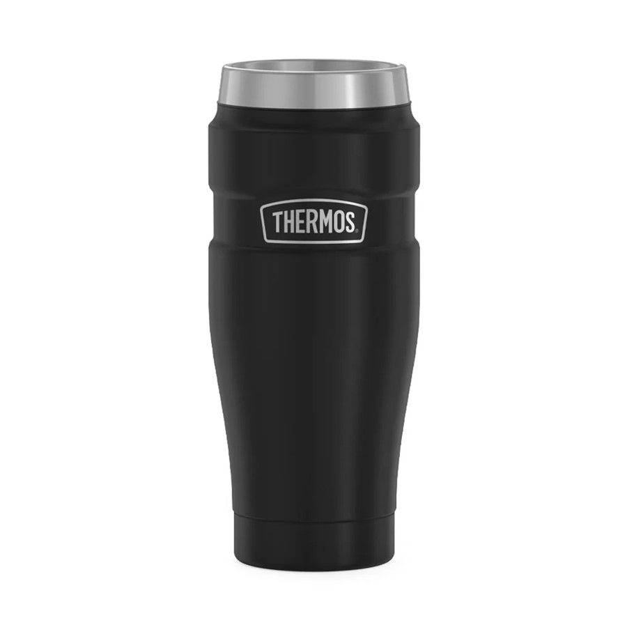 Термокружка King 470, черная — фотография товара 2 из 7