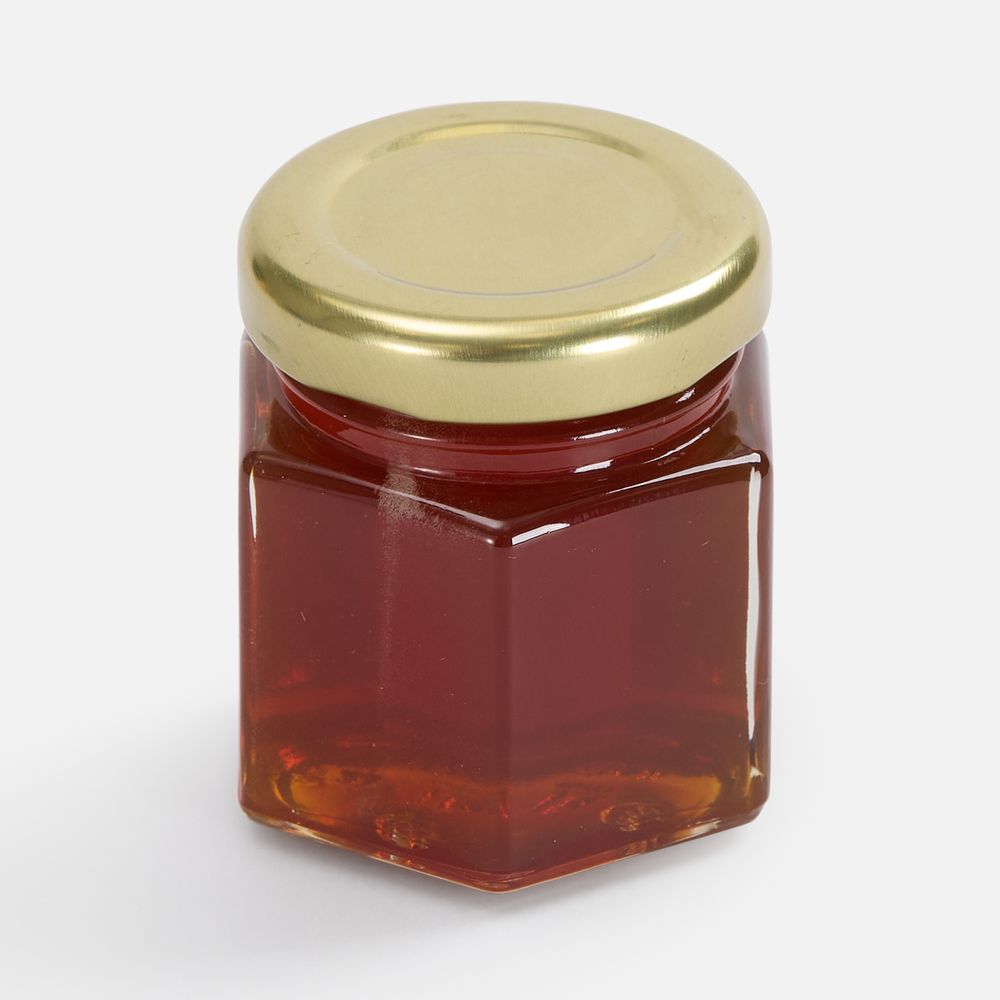 Мед Beezy, мини, гречишный — стекло, жесть