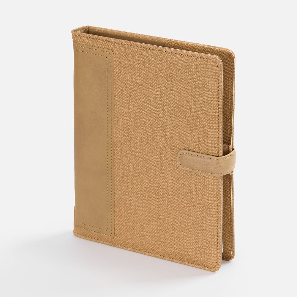 Ежедневник-органайзер Twill, недатированный, коричневый — фотография товара 4 из 20
