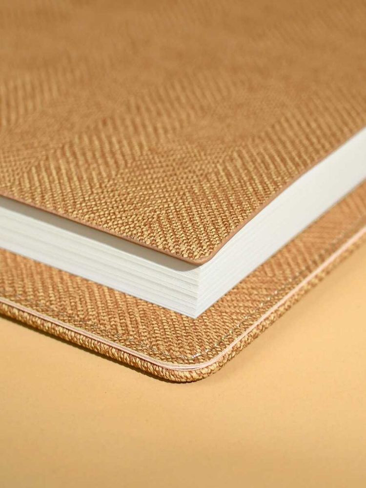 Ежедневник-органайзер Twill, недатированный, коричневый — фотография товара 17 из 20