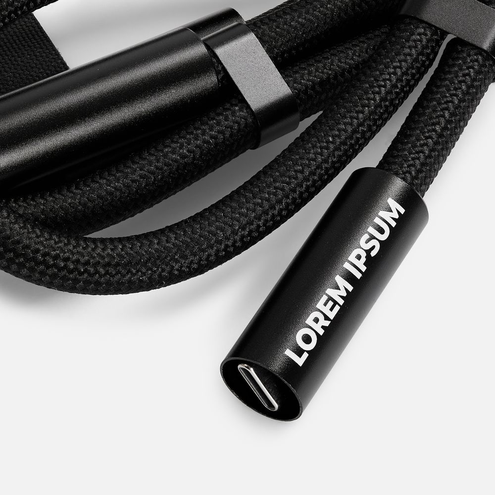 Кабель-ланьярд energyFlex Power Delivery 60 Вт, черный — фотография товара 15 из 17