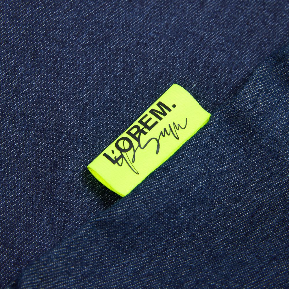 Сумка для покупок Denimate, темно-синяя — фотография товара 9 из 13