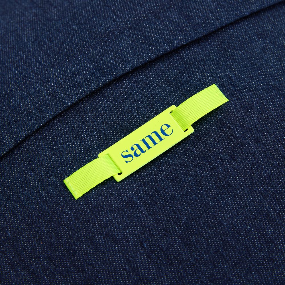 Сумка для покупок Denimate, темно-синяя — фотография товара 11 из 13