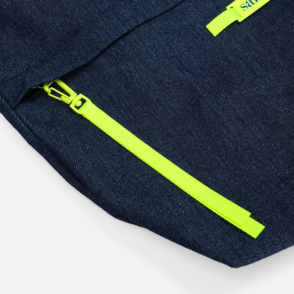 Сумка для покупок Denimate, темно-синяя — фотография товара 10 из 13