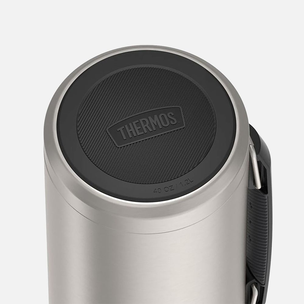 Термос Icon 1200, серебристый (стальной) — фотография товара 8 из 12
