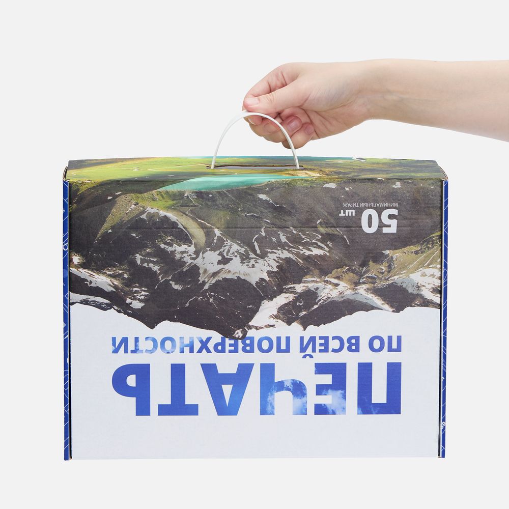 Коробка Light Case, ver.2 с печатью на заказ — фотография товара 6 из 6