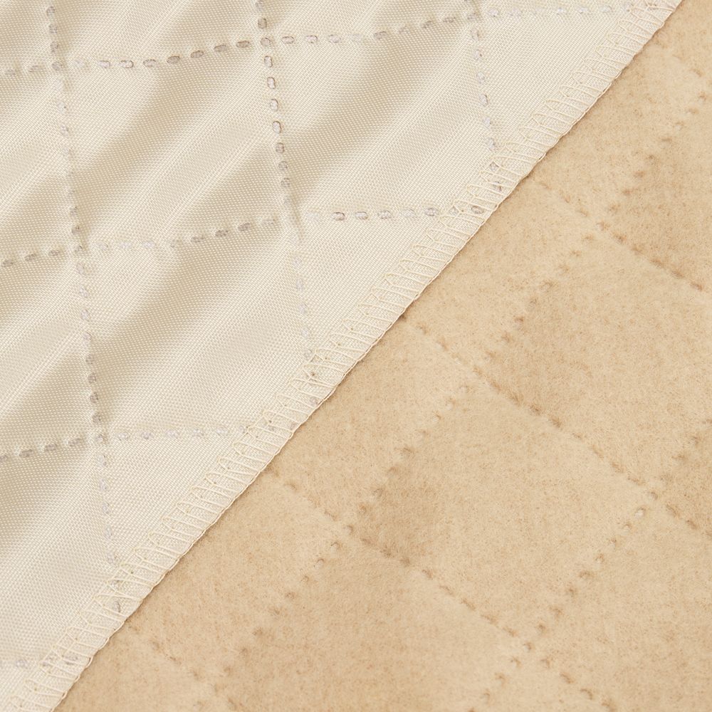 Плед для пикника Soft & Dry, бежевый — фотография товара 6 из 6