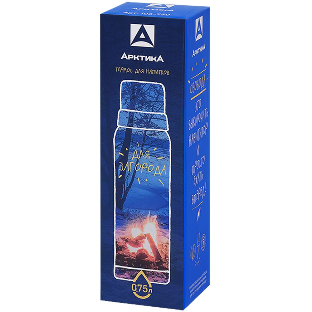 Термос «Арктика Hammerite 750», красный — фотография товара 4 из 4
