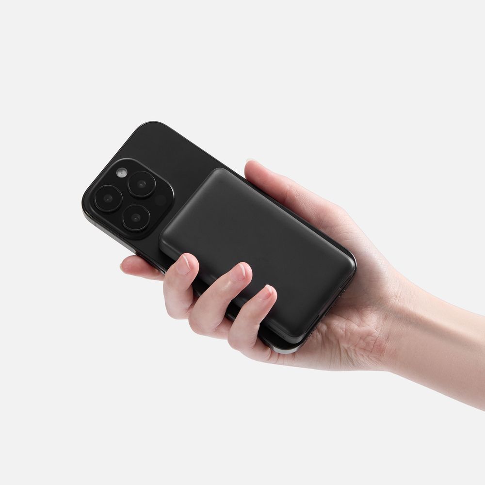 Магнитный аккумулятор Magback 5000 мАч, ver.2, черный — фотография товара 6 из 8