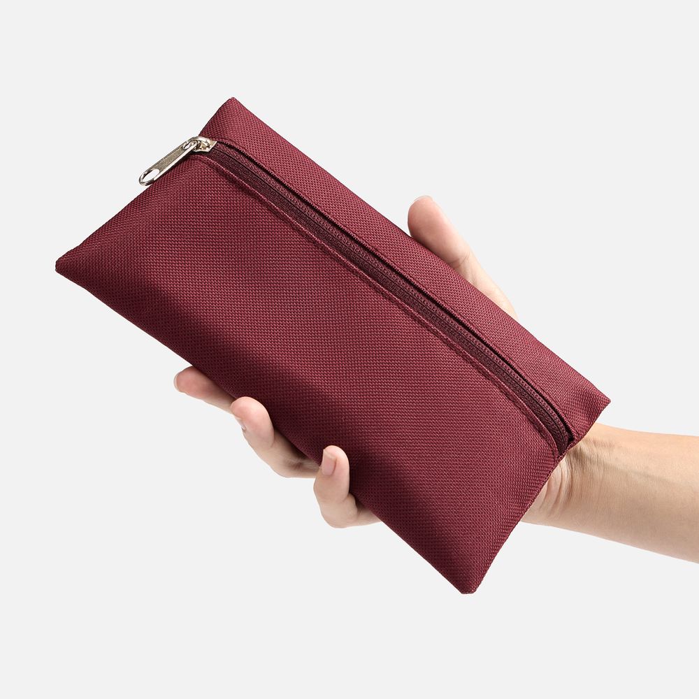 Пенал P-case, бордовый — фотография товара 4 из 4