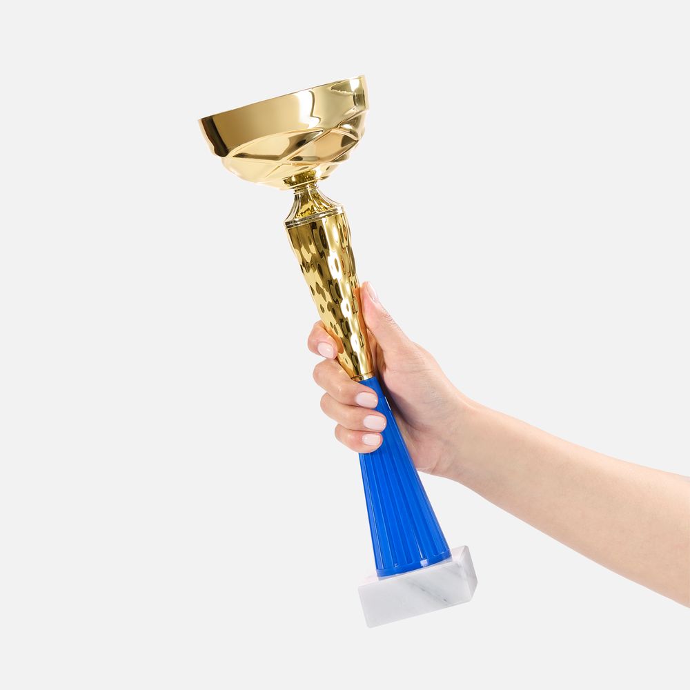 Кубок Kudos Spark, большой, синий — фотография товара 2 из 3