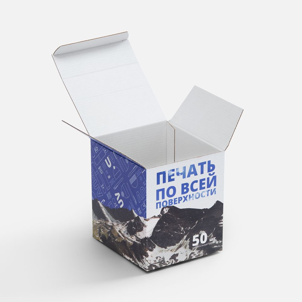 Коробка для кружки Gratia с печатью на заказ — фотография товара 2 из 4