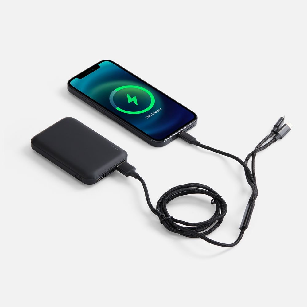 Кабель Triple Charge в футляре ver.2, черный — фотография товара 4 из 7