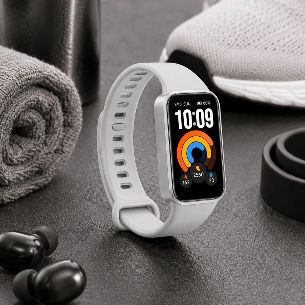 Фитнес-трекер Xiaomi Smart Band 11 Active, серебристый — фотография товара 5 из 5