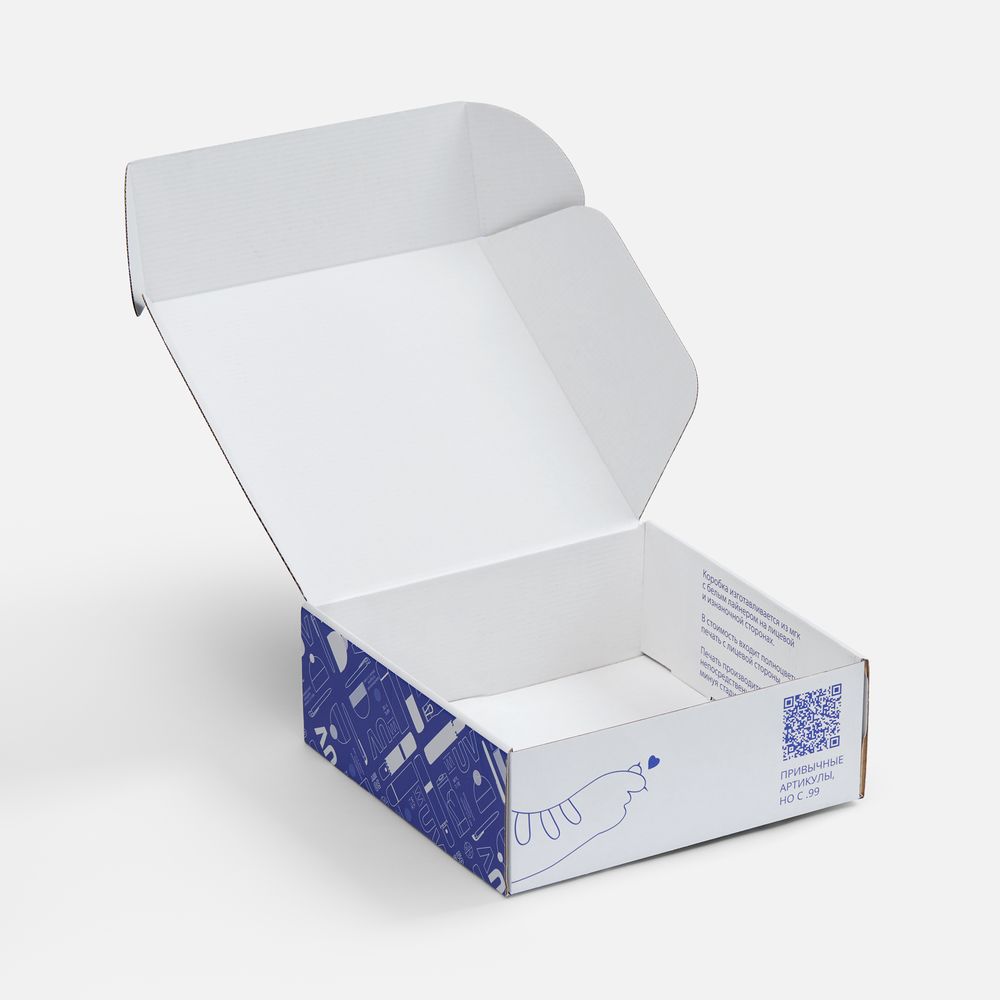 Коробка самосборная Capper Light с печатью на заказ — фотография товара 2 из 4