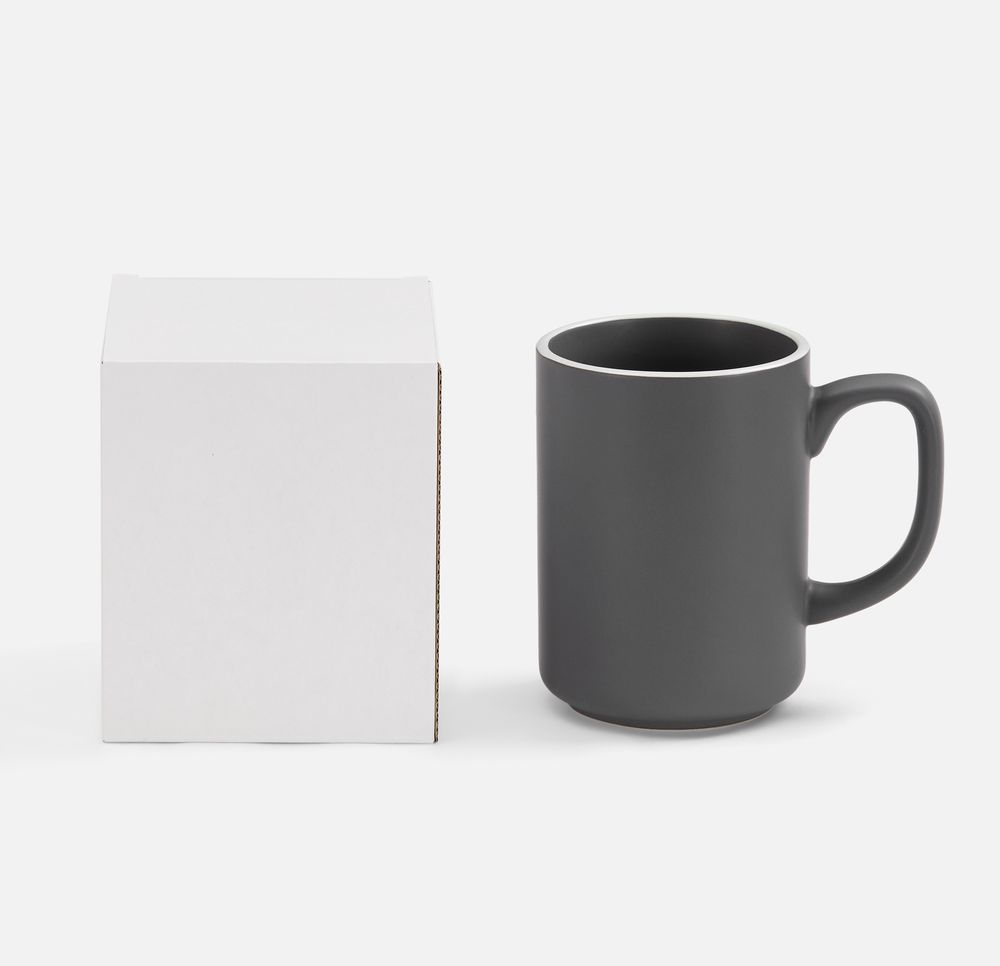 Коробка для кружки Mugful, белая — фотография товара 4 из 4