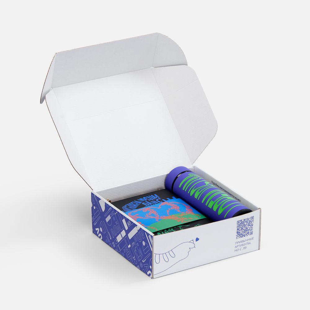 Коробка самосборная Capper Light с печатью на заказ — фотография товара 3 из 4