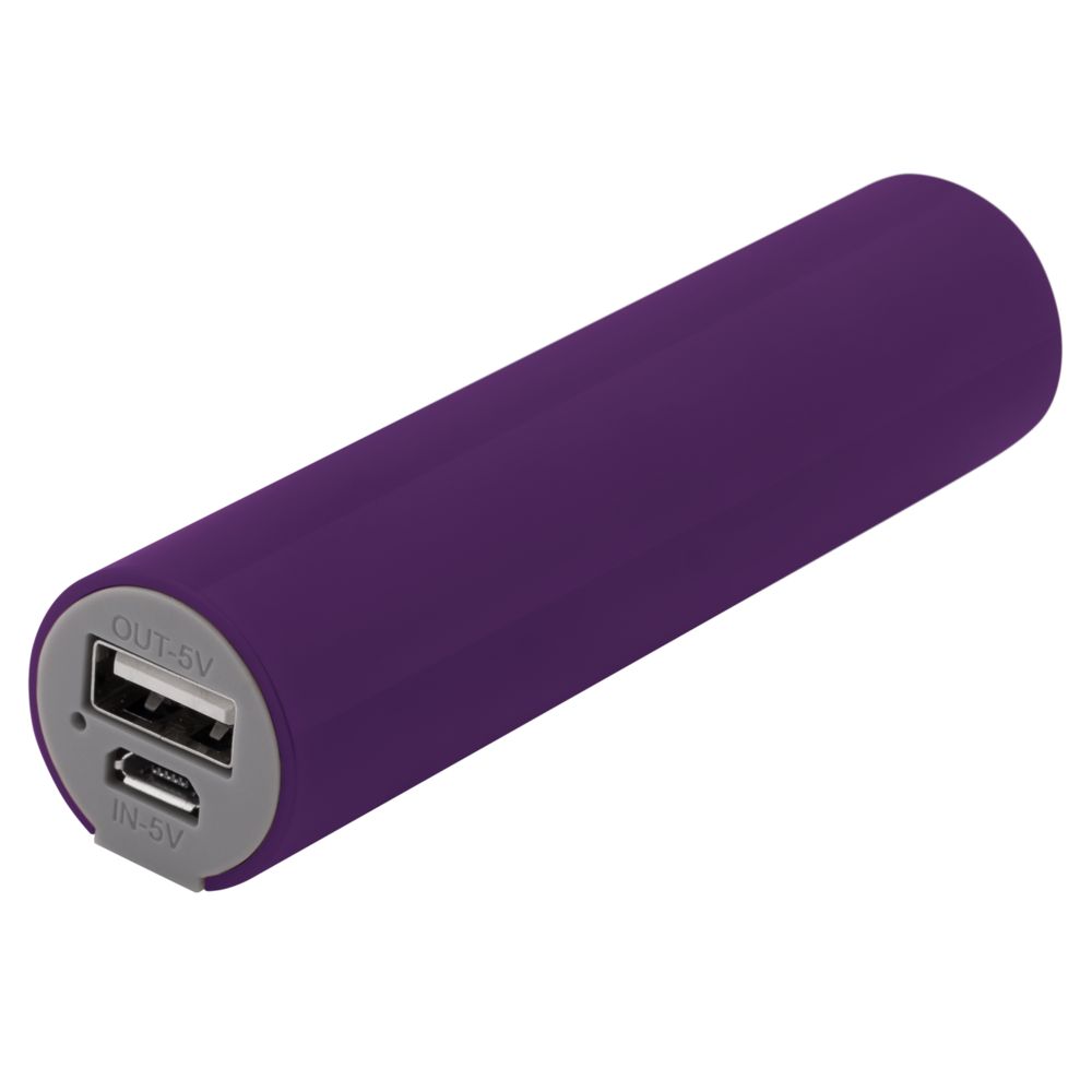 Аккумулятор 2200 мАч Vivien, фиолетовый — Внешние аккумуляторы power bank с логотипом