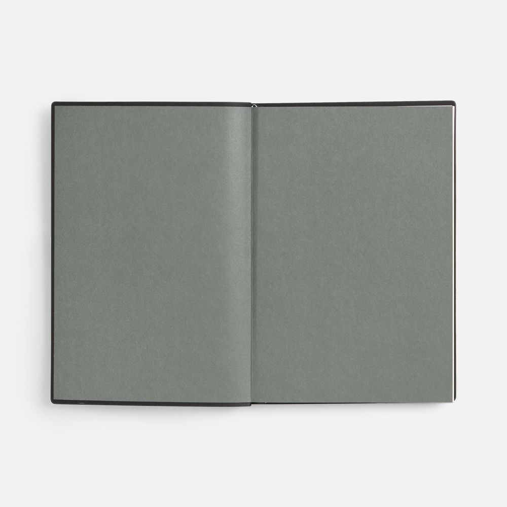 Ежедневник-органайзер Twill, недатированный, черный — фотография товара 8 из 14