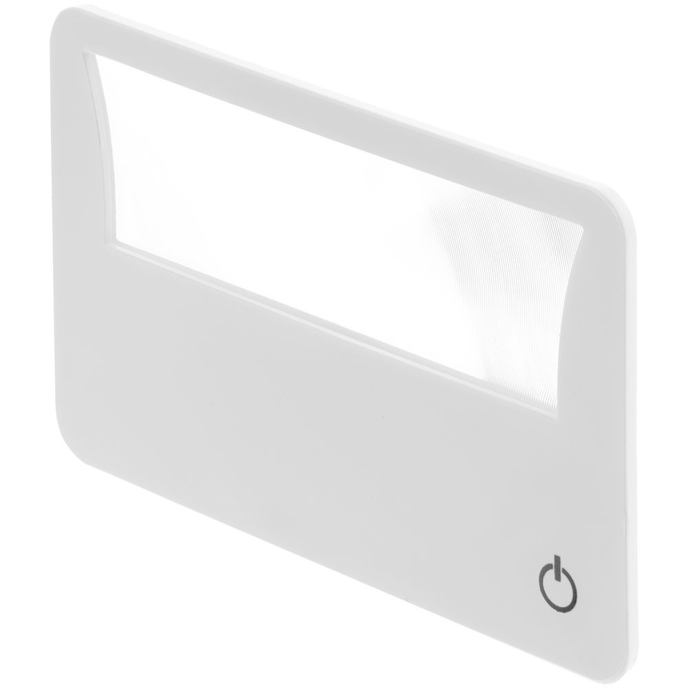 Лупа Visionary с подсветкой, белая — ПВХ; пластик, АБС