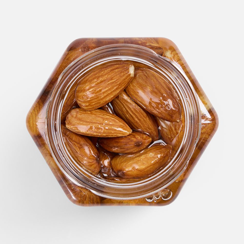 Мед Allnutty, с миндалем — фотография товара 2 из 3