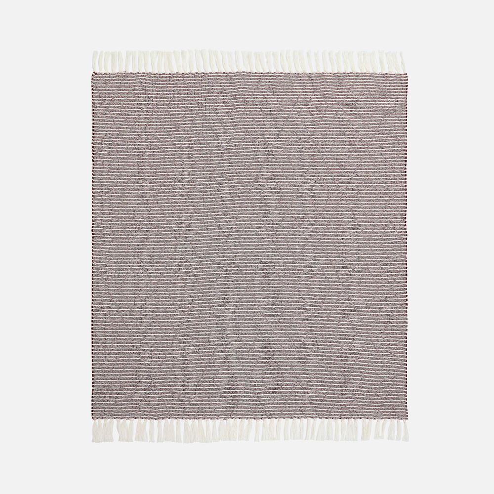 Плед Eidis, бордовый — фотография товара 4 из 8