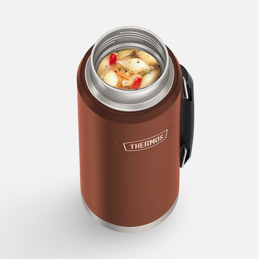 Термос Icon 1200, коричневый — фотография товара 7 из 10
