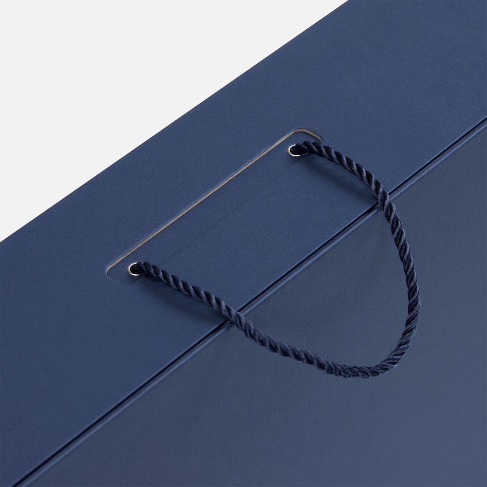 Коробка Drop Top Hold, темно-синяя — фотография товара 4 из 6