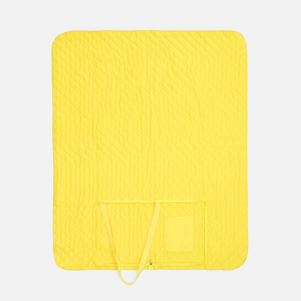 Плед для пикника Soft & Dry, желтый — фотография товара 4 из 13