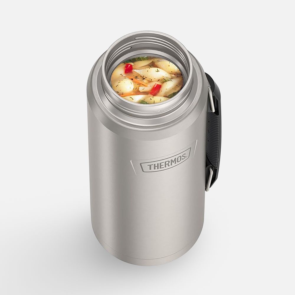 Термос Icon 1200, серебристый (стальной) — фотография товара 6 из 12