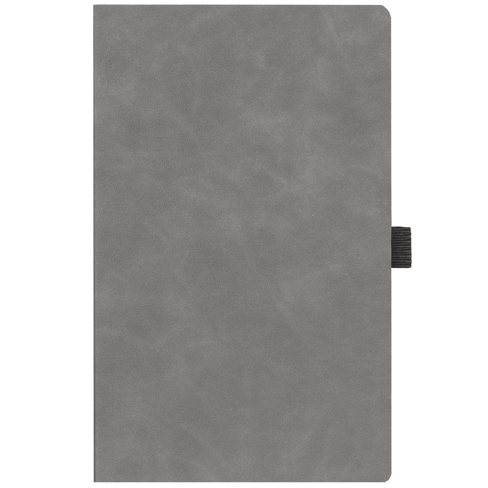 Ежедневник Nubuck Touch, недатированный, серый — фотография товара 3 из 9